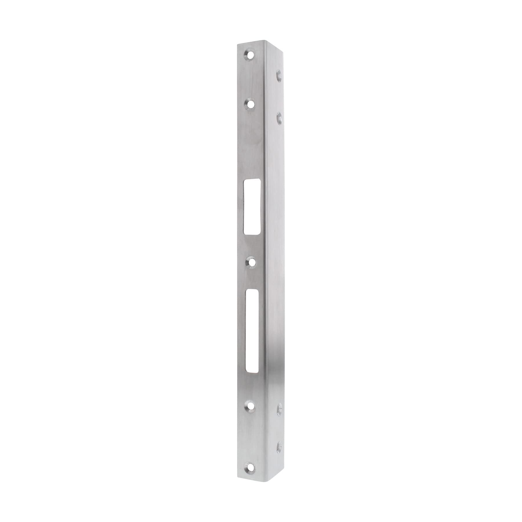 Gâche angulaire de réparation cadre acier DIN gauche inoxydable 330x36x25mm FE-RS005-LS