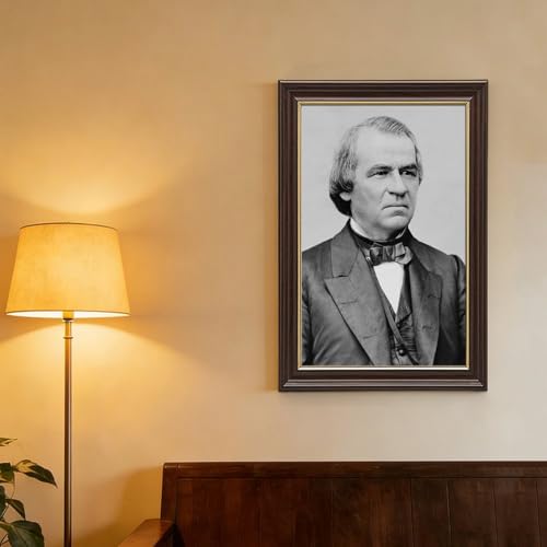 Andrew Johnson portrait impression sur toile déco bureau - 4