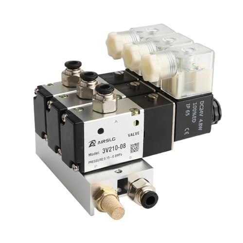 Bloc d'électrovanne normalement fermé 3V310-10-NC CC 12V collecteur 10 voies - 8