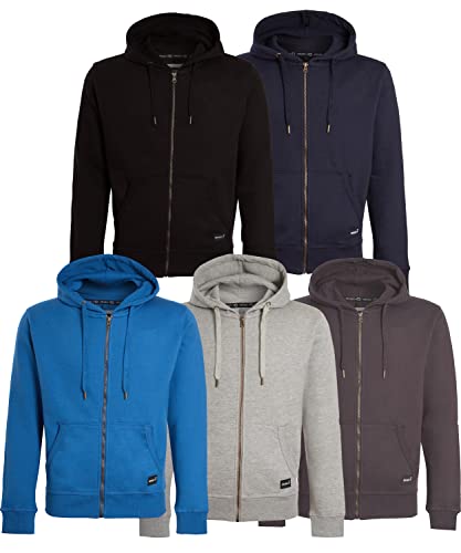 Sweat à capuche en polaire homme chaud et épais 330g/m²