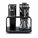 Melitta EPOS Pour Over Kaffeemaschine mit Mahlwerk: Einzigartiges Brühsystem & innovatives Design, Schwarz-Silber