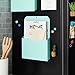 Okuna Outpost Magnetic File Holder - Space-Saving Wall File Organizer - Refrigerator & Cabinet Mail Organizer - Whiteboard Magnetic Folder Holder - Mint - 10 x 13 in - Pack of 2