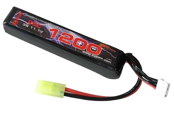 Amazon.co.jp: Kypom S電動ガン 11.1V 1200mAh 25C50C リポ