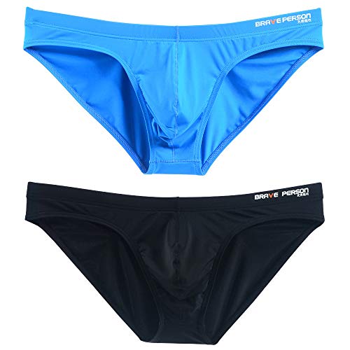 Mendove Men's 2-Pack Nylon Contour Pouch Bikini Brief2