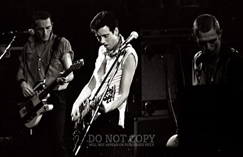 Photo The Clash 28x43 cm - Portrait concert rock vintage 1980 pour decoration interieure