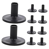 Hemoton 10pcs Cymbal Sleeves and Felt Pads Set Drum Accessories for Percussion Instruments Casing Tool for Drum Kits for Replacement Parts