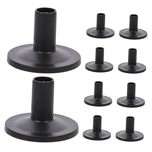 Hemoton 10pcs Cymbal Sleeves and Felt Pads Set Drum Accessories for Percussion Instruments Casing Tool for Drum Kits for Replacement Parts