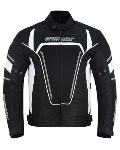 GPI MOTO URBAN RIDE Enduro Motorcycle Jacket –CE Armor, Detachable Thermal Liner, Waterproof City & Canyon Riding Jacket