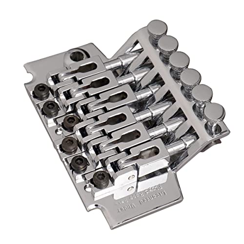 Pont de guitare électrique chromé double verrouillage et entraxe de 78 mm - 2
