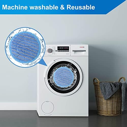 Image of AIR U+ 6 Pack Steam Mop Replacement Pads for Shark Steam & Scrub Mop