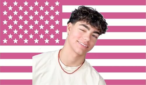 Malachi Barton 3x5 Ft Flag Pink american malachi barton flags Tapestry Funny poster For College Dorm Room Decor Outdoor Parties Gift Tailgates Yard Poster for Bedroom Decoration Four Brass Grommets