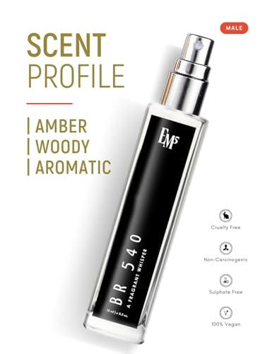 Image of EM5 BR 540 Unisex Perfume | Woody Warm Spicy Fragrance | Eau de Parfum Spray for Men & Women | Luxury Gift for Him /Her | 15 ml