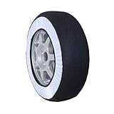 MONTAJE ULTRARRÁPIDO: Estas fundas de nieve para ruedas se montan fácilmente en tan solo 2 minutos, ofreciendo una instalación rápida y cómoda. Además, su funda lavable permite mantenerlas en buenas condiciones por más tiempo, brindando una mayor durabilidad.