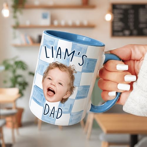Taza personalizada con foto y texto para el Día del Padre 11oz miniatura 4