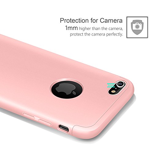 Ivencase iPhone 8 Cover Oro Rosa Custodia iPhone 8...