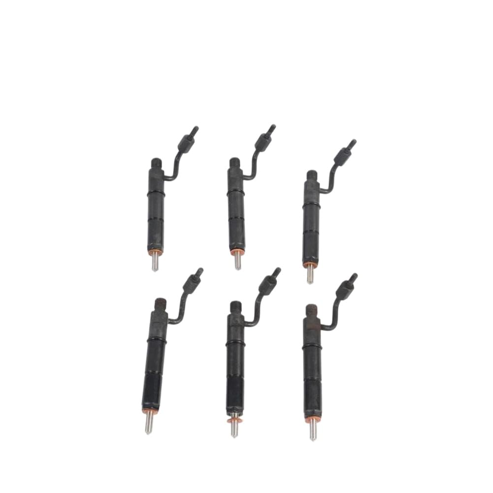 Kswndxzqt Onecolor 6Pcs Fuel Injector Nozzle 5I-7706 5I7706 Compatible With 3064 3066 S4kt S6kt Engine