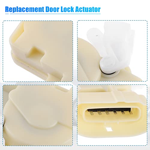 Image of X AUTOHAUX Front Left Side Door Lock Actuator Motor for Toyota Celica 2000-2005 69040-20550