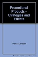 Promotional Products - Strategies and Effects 9163154544 Book Cover