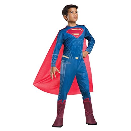 Rubies Costume Batman vs Superman: Dawn of Justice Superman Value Costume, Large by Rubie'S Costume Co