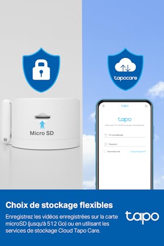 Tapo C125 2K QHD Telecamera WiFi Interno 360° Otturatore Privacy Starlight - 8