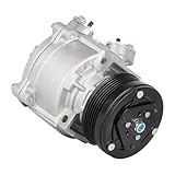 Air Conditioner AC Compressor With Clutch for Chevy Sonic 1.8 1.8L 2013 2014 2015 2016 2017 2018 13 14 15 16 17 18, Manual Temp Control Only