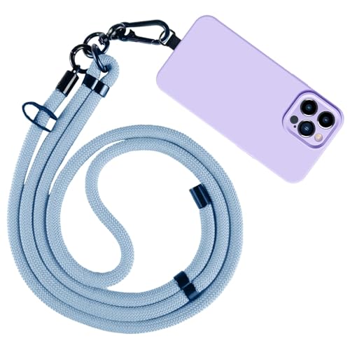 Correas para teléfono – Soporte para teléfono | Kit de correas cruzadas para teléfono y correas de muñeca | Soporte antirrobo para teléfono | Correa de muñeca multifuncional para teléfonos