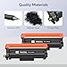 AOLIBE TN830XL Toner Cartridges Compatible for Brother TN830XL TN830 XL Toner High Yield Work with HL-L2460DW DCP-L2640DW HL-L2405W HL-L2400D HL-L2480DW MFC-L2820DW MFC-L2820DW XL (2 Black)
