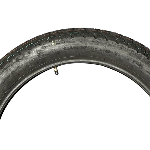Image of Michelin Sirac Street 3.50 -19 63P Tube-Type Bike Tyre, Rear