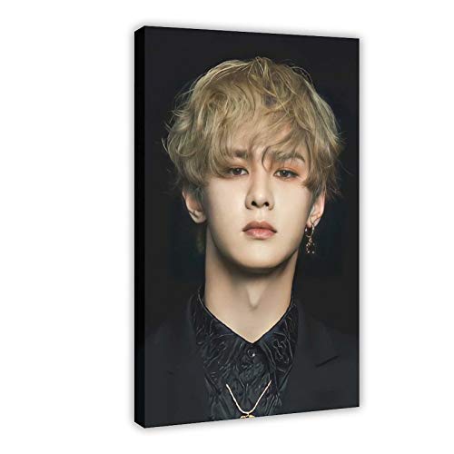 Neo Culture Technology NCT Kun Star Poster 11 Canvas Poster Wall Art Decor Print Picture Paintings for Living Room Bedroom Decoration 12×18inch(30×45cm) Frame-style1
