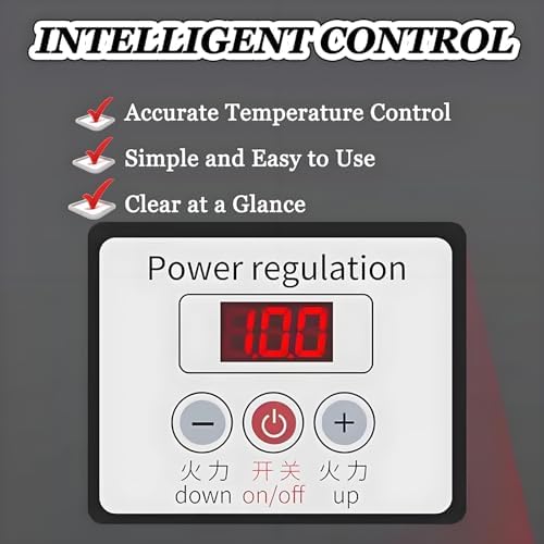 Commercial Chimney Cake Oven Maker, 3000W Electric Toaster with Digital Display, Ideal for Making Chimney Cake Rolls & Ice Cream Cones, Perfect for Bakery & Catering.