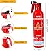ziqianhard Roadside Car Emergency Safety Kits, Automotive Assistance Tools with 2 Pack Fire Extinguishers, Jumper Cables, Safety Hammer,Reflective Warning Triangle,Tow Rope, 7-in-1 Storage Box