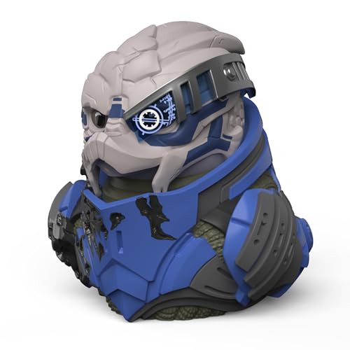 TUBBZ Boxed Edition Garrus - Figura Coleccionable de Pato de Goma de Vinilo - Producto Oficial de Mass Effect - Videojuegos de acción de Ciencia ficción FPS