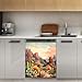 DJYQBFA Desert Stone Cactus Dishwasher Magnet Cover Decorative Refrigerator Covers Magnetic Reusable Dishwasher Door Cover Kitchen Appliance Sticker Cover 23x26Inch