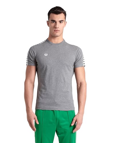 ARENA Men's Team T-Shirt Soft 100% Cotton Slim Fit Short