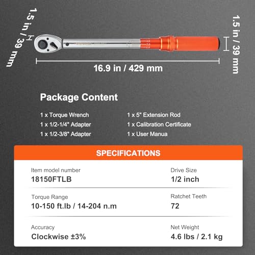 Outils à main précision et clés dynamométriques en acier haute résistance - 2