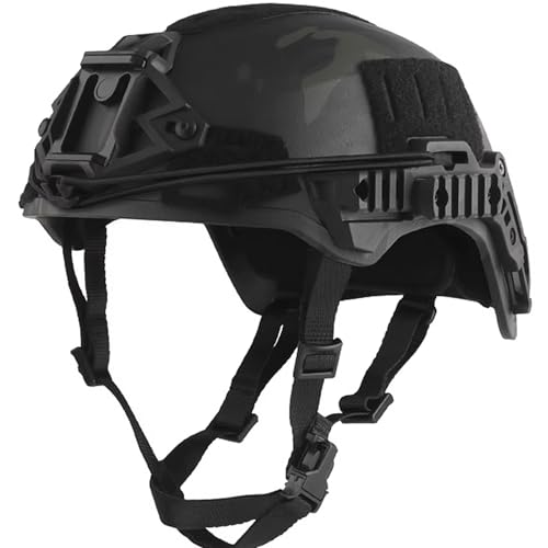 Casque tactique airsoft avec coque renforcée et protection intégrale antichoc