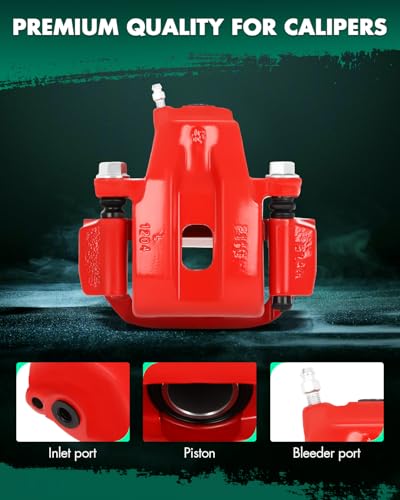 Image of SCITOO Front Rear(Left+Right) Brake Calipers 19B3277 19B3276 19-3274 19-3275 Compatible For Toyota For Sequoia 2008-2017 For Toyota For Tundra 2007-2017