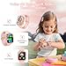 IOWODO Smartwatch Kinder mit GPS, Uhr mit 4G-Anruffunktion & SOS-Notruf, 800mAh 5-Tage Akku, Wasserdicht IP67, Schulmodus & Lernspiele, Für Kinder 5-12 Jahre