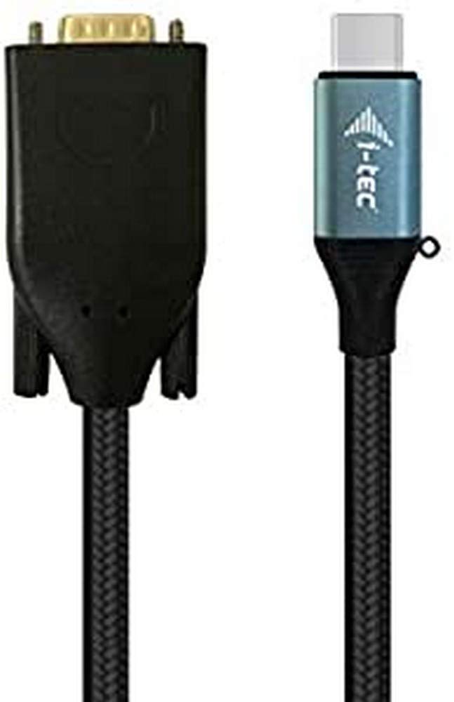 i-tec Adapter USB-C na VGA (1x VGA 1080p / 60 Hz, kompatybilny z Thunderbolt 3 do Windows OS, Mac OS, 150 cm)