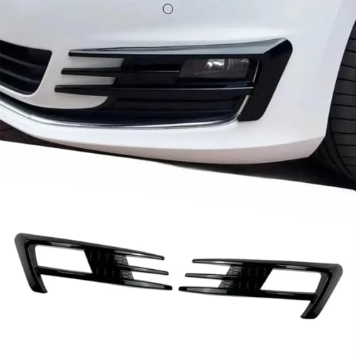 Rejilla antiniebla para coche VW embellecedor de parachoques delantero negro resistente 4
