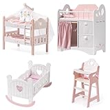 ROBOTIME 4-in-1 Wooden Baby...