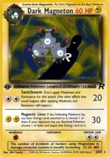 Pokemon - Dark Magneton (28) - Team Rocket