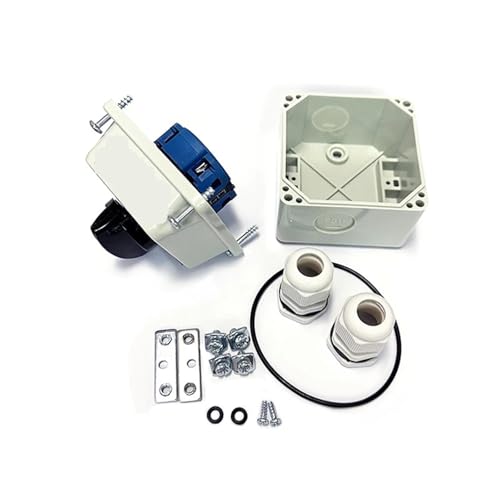 Commutateur rotatif SZW26 20A interrupteur came 2 positions 4 vis étanche OFF ON