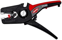KNIPEX PreciStrip16 Automatische Abisolierzange, in Blister, 0,08-16 mm², Feinjustierung, einstellbarer Längenanschlag, 12 52 195 SB