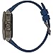Bulova Men's Precisionist Chronograph Gray Stainless Steel Case with EDPM Blue Rubber Strap Watch, Blue Dial Style: 98B357