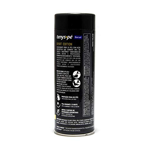 Talco Desodorante Baruel, Tenys Pé, 100 G