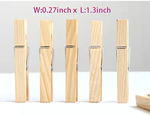 Miniatura 4 de Letrero de juegos de pinzas para ropa de bebé (1 letrero + 50 mini pinzas para la ropa), juegos de baby shower, hoja dorada, baby shower de género