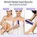 Laser Hair Removal with 5℃ Ice Cooling, Painless IPL Laser Hair Removal Device for Women & Men, 999,999 Flashes, 5 Levels, 2 Modes, Permanent At-Home Hair Removal for Face & Body, with 3 in 1 Set