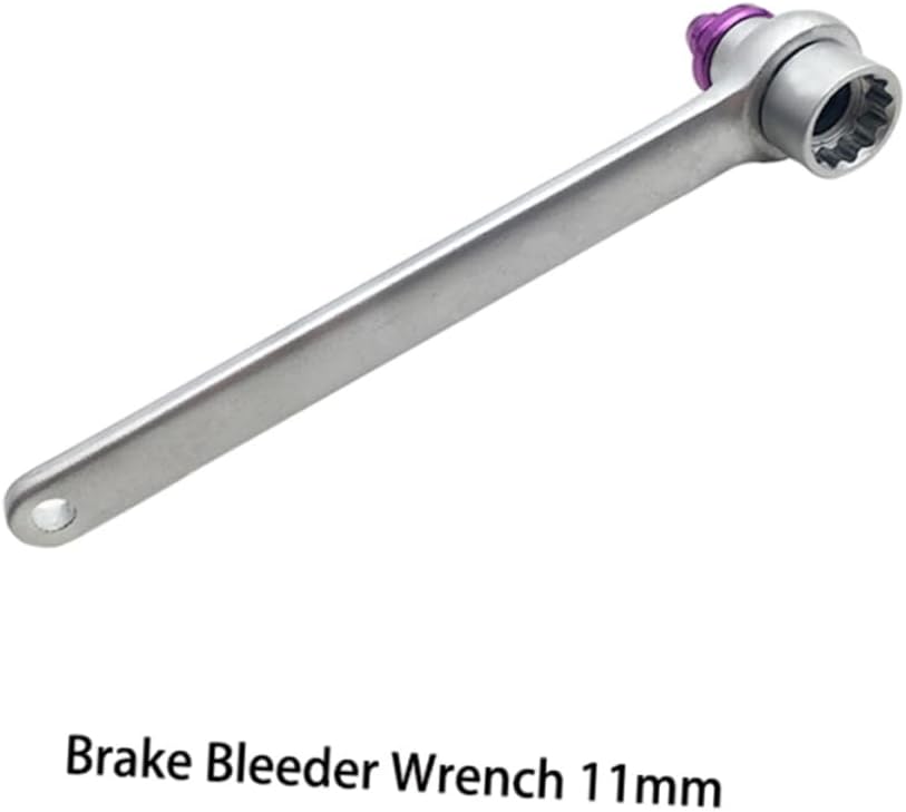 3pcs Aperture Brake Bleeder Wrench Drain Tool for Automotive Repair Essential Extraction Modification High-Grade Material Saving Versatile Use Ratchet Mechanism