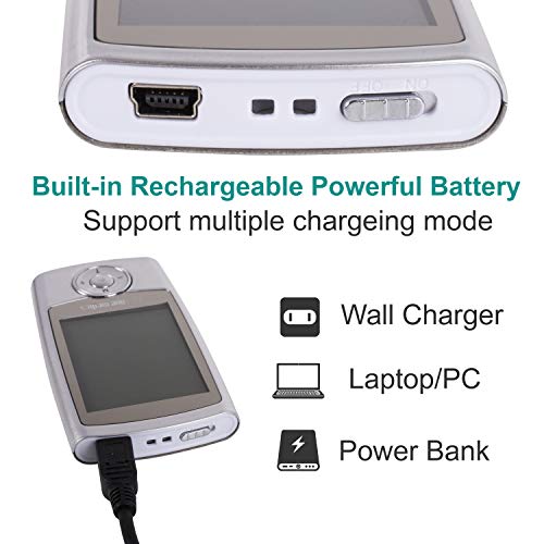 Nuemedics Tens Ems Unit Pro Rechargeable Battery Muscle Stimulator 24 Modes Portable Mini Massager Tens Unit With 10 Reusable Pads #TOP5